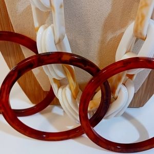 Brown clear Bangles for wrist